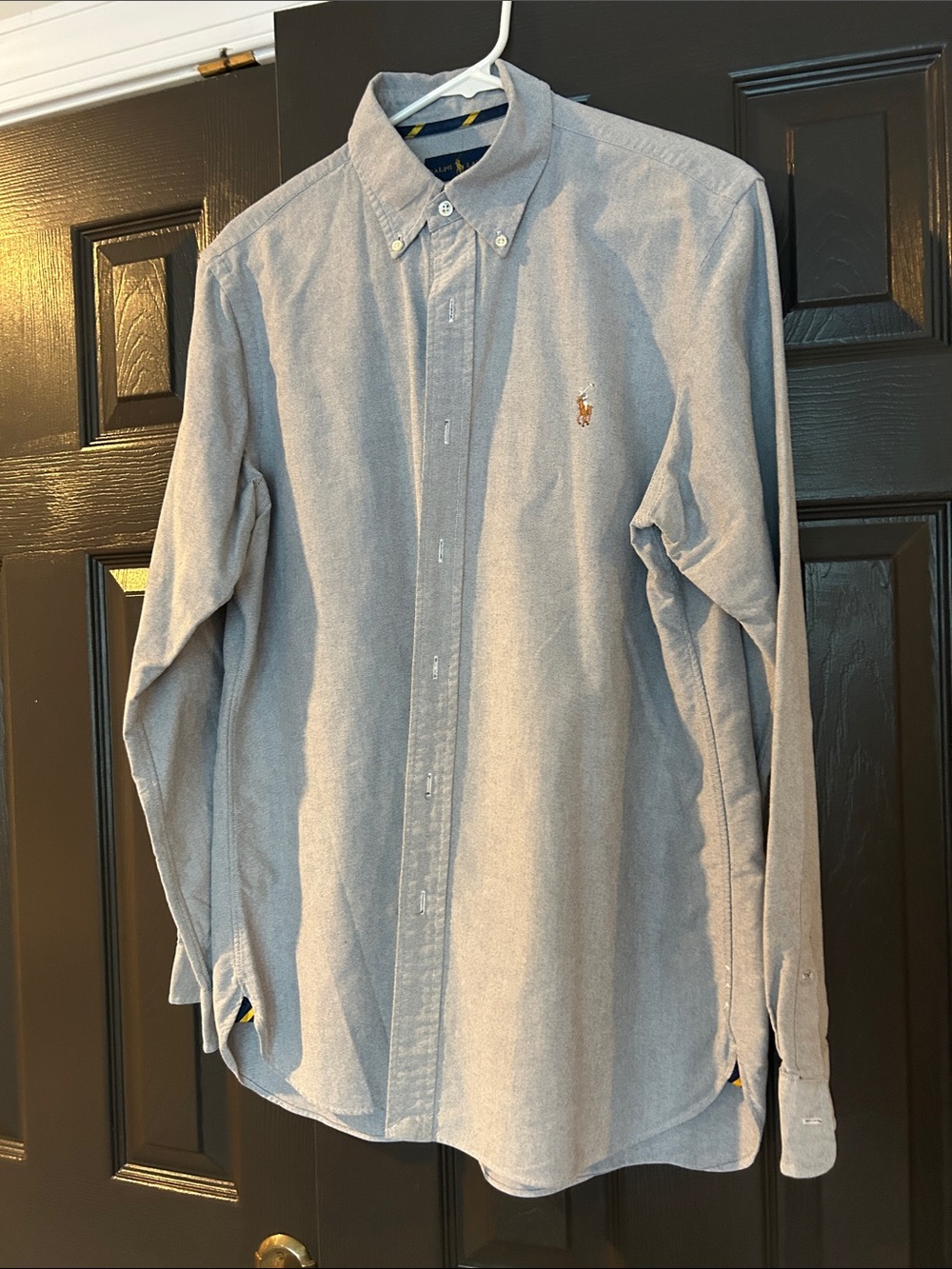 Ralph Lauren Light Blue Oxford Button-Down Shirt with Pony Logo
